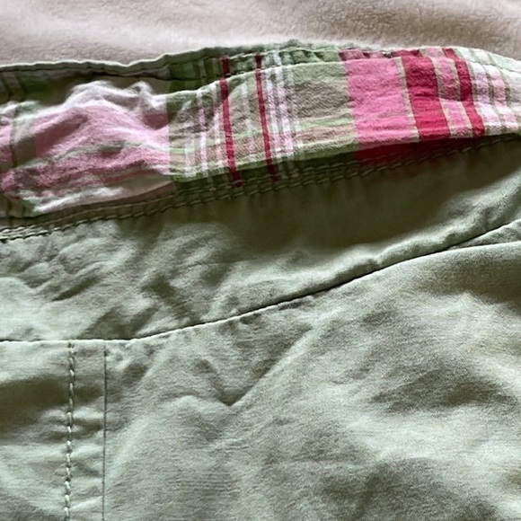 Gap Trench Coat. Light Green size 3 - Picture 11 of 11